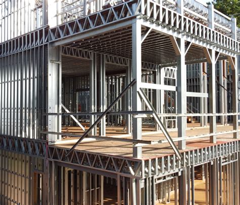 are houses with metal studs more expensive than wood|light gauge steel framing cost.